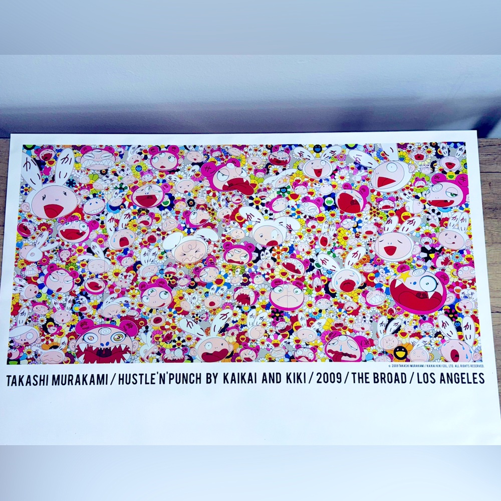 Takashi Murakami “Hustle ‘N’ Punch by Kaikai and Kiki” Print